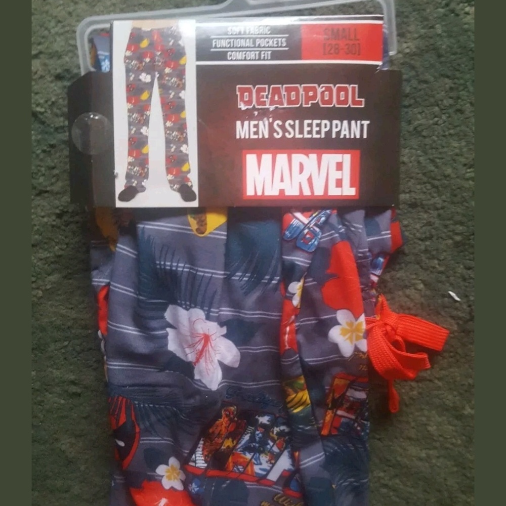 Deadpool Men's sleep Pants Size small